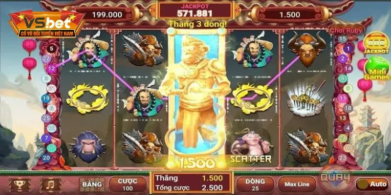 Bảng tổng hợp tỷ lệ nhân điểm theo từng biểu tượng